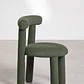 Silla de comedor Ylenira en bouclé - Miniatura 5