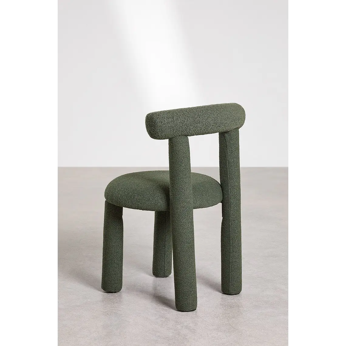 Silla de comedor Ylenira en bouclé 6