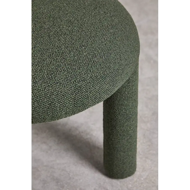 Silla de comedor Ylenira en bouclé 8