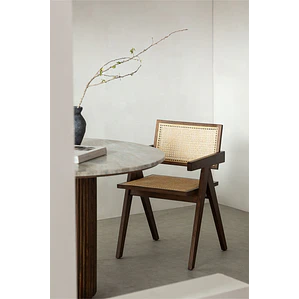 Silla de comedor Zaelia en ratán