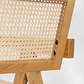 Silla de comedor Zaelia en ratán - Miniatura 7