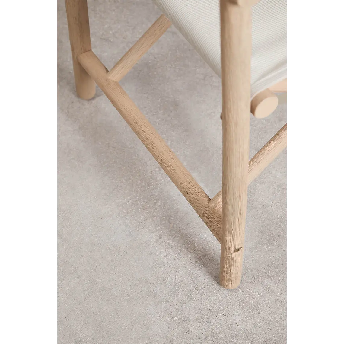 Silla de director plegable de jardín en madera de acacia Morena 7