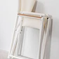 Silla de director plegable para jardín en aluminio y madera de teca Gavia - Miniatura 7