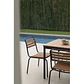 Silla de jardín apilable en acero y madera de acacia Selia - Miniatura 12