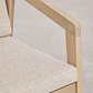 Silla de jardín con reposabrazos en madera de acacia y cuerda trenzada Navia - Miniatura 8