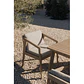 Silla de jardín con reposabrazos en madera de acacia y cuerda trenzada Navia - Miniatura 11