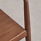 Silla de jardín con reposabrazos en madera de teca Elvena - Miniatura 7