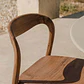 Silla de jardín en madera de teca Lumena - Miniatura 3