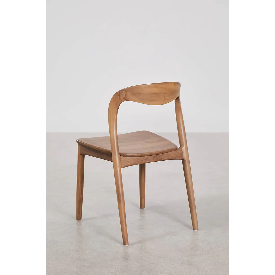 Silla de jardín en madera de teca Lumena 6
