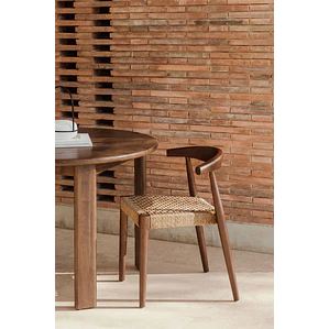 Silla de jardín en madera de teca Toria