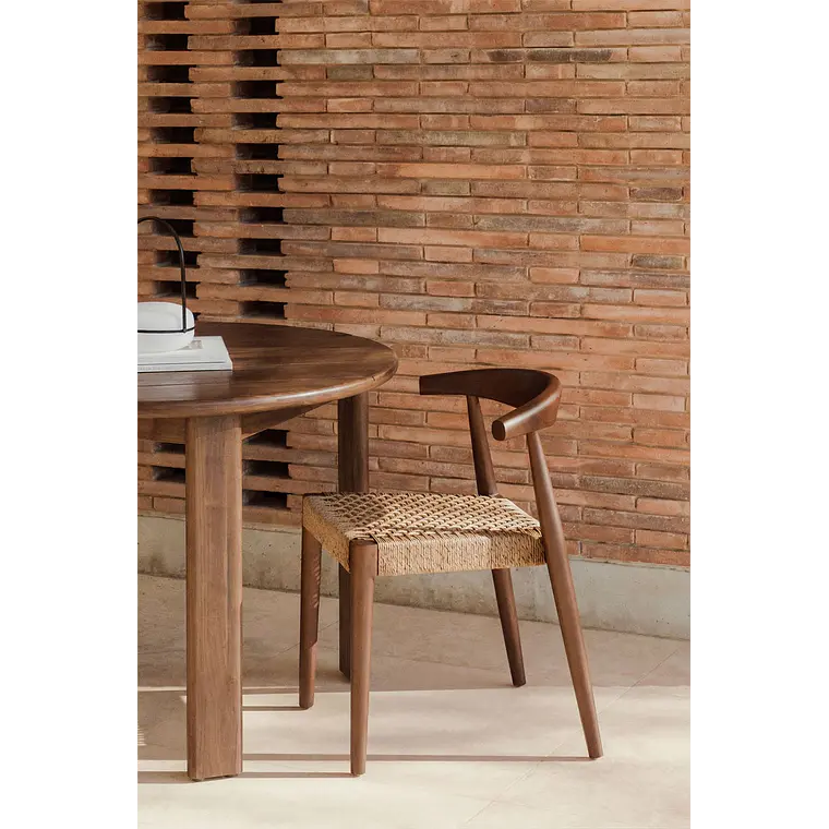 Silla de jardín en madera de teca Toria 2