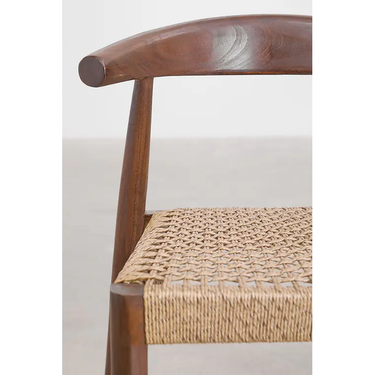 Silla de jardín en madera de teca Toria 8
