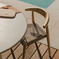 Silla de jardín en madera de teca Toria - Miniatura 13