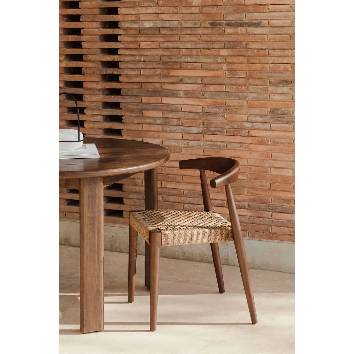 Silla de jardín en madera de teca Toria 14