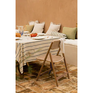 Silla de jardín plegable en madera de acacia Noreva