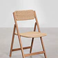 Silla de jardín plegable en madera de acacia Noreva - Miniatura 4