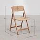 Silla de jardín plegable en madera de acacia Noreva - Miniatura 11