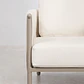 Sillón de jardín en bouclé y aluminio Toreva - Miniatura 7