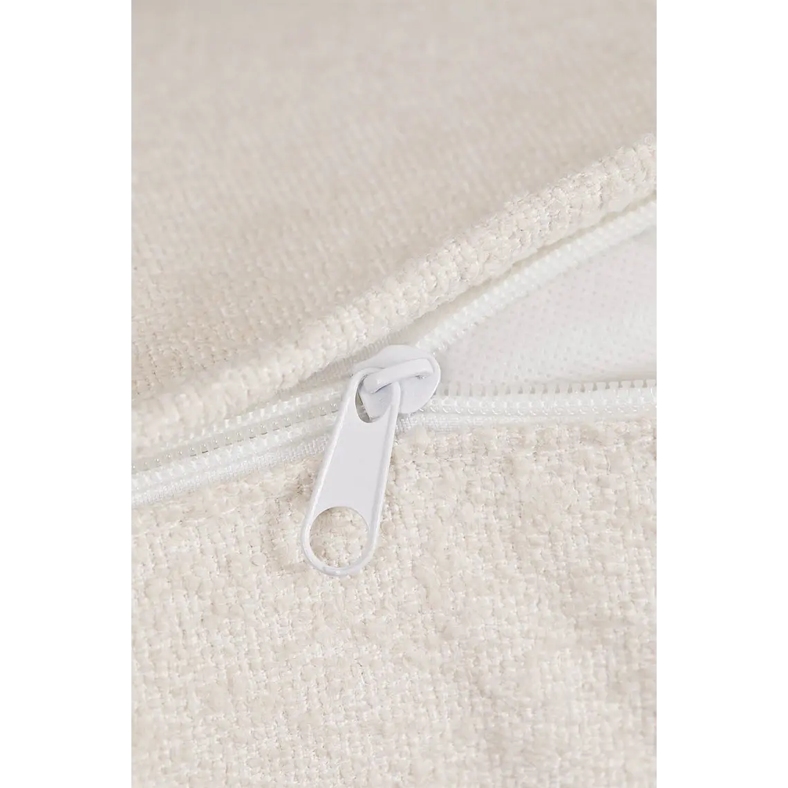 Sillón de jardín en bouclé y aluminio Toreva 8