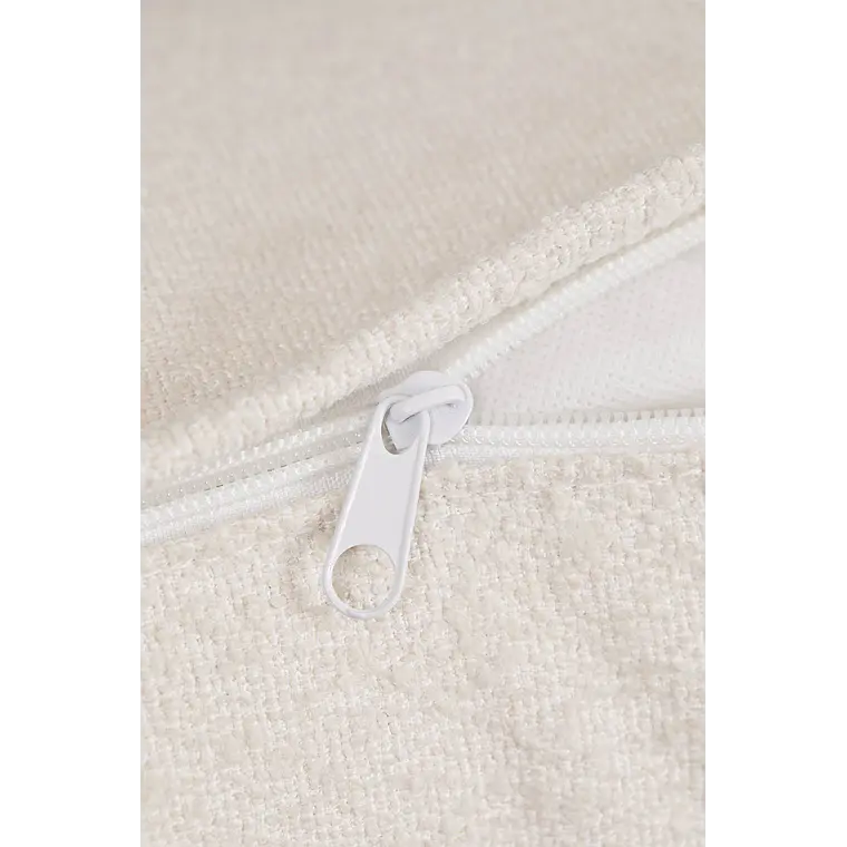 Sillón de jardín en bouclé y aluminio Toreva 8
