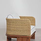 Sillón de jardín en ratán y madera de acacia Zalena - Miniatura 5