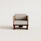 Sillón de jardín en ratán y madera de acacia Zalena - Miniatura 10