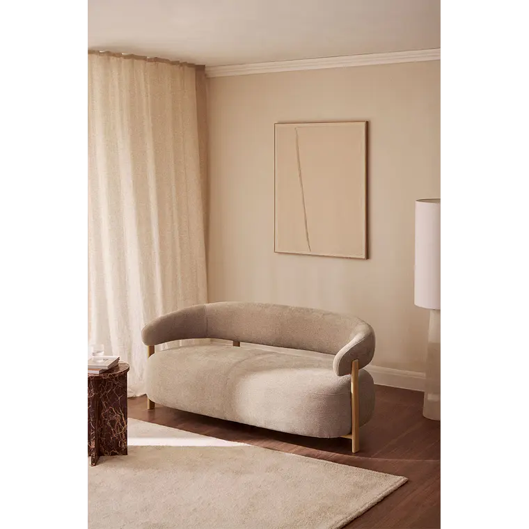 Saria · Sofá tapizado de 160 cm 2