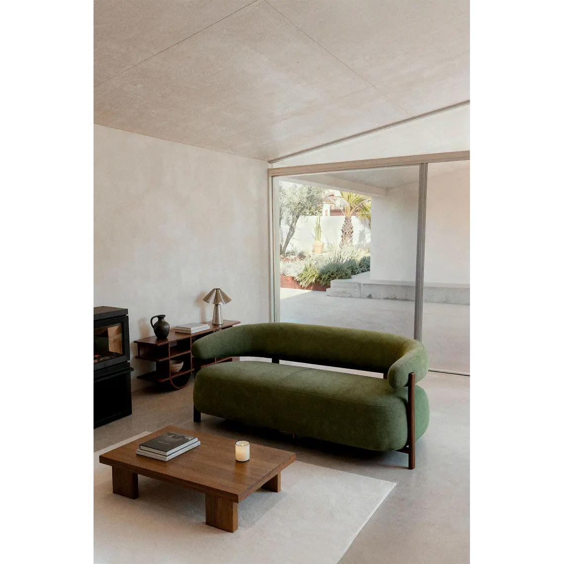 Saria · Sofá tapizado de 160 cm 3
