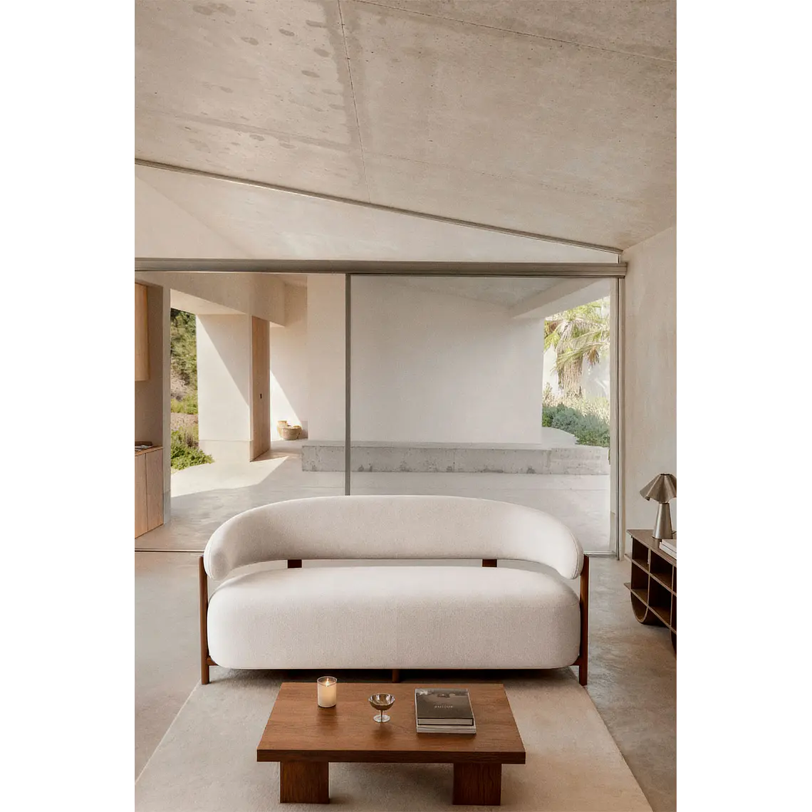 Saria · Sofá tapizado de 160 cm 5