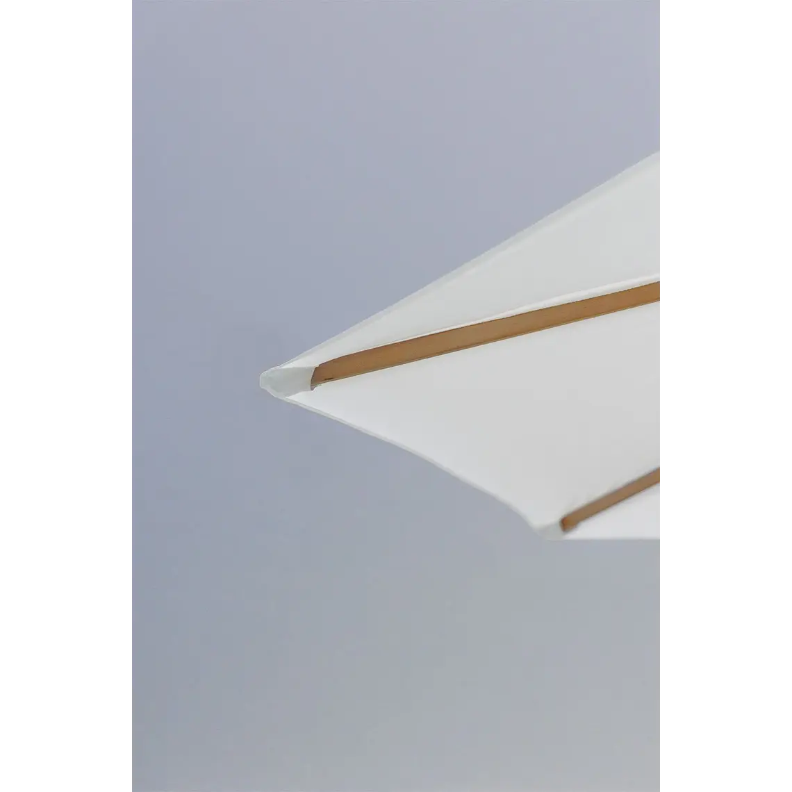 Sombrilla Ø290 cm en tela y madera Gara 2