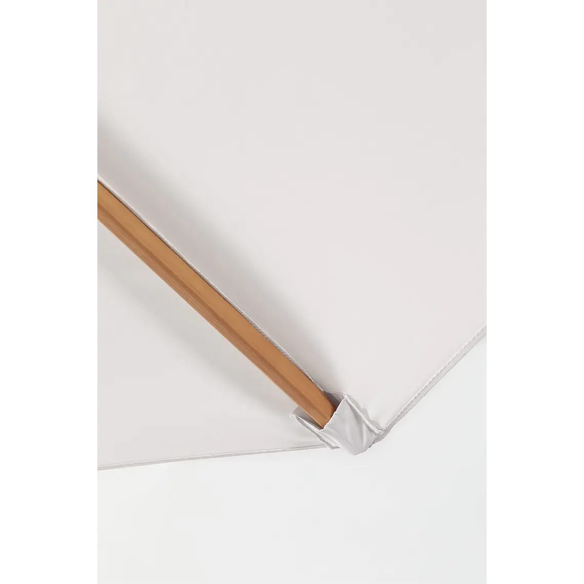 Sombrilla Ø290 cm en tela y madera Gara 5