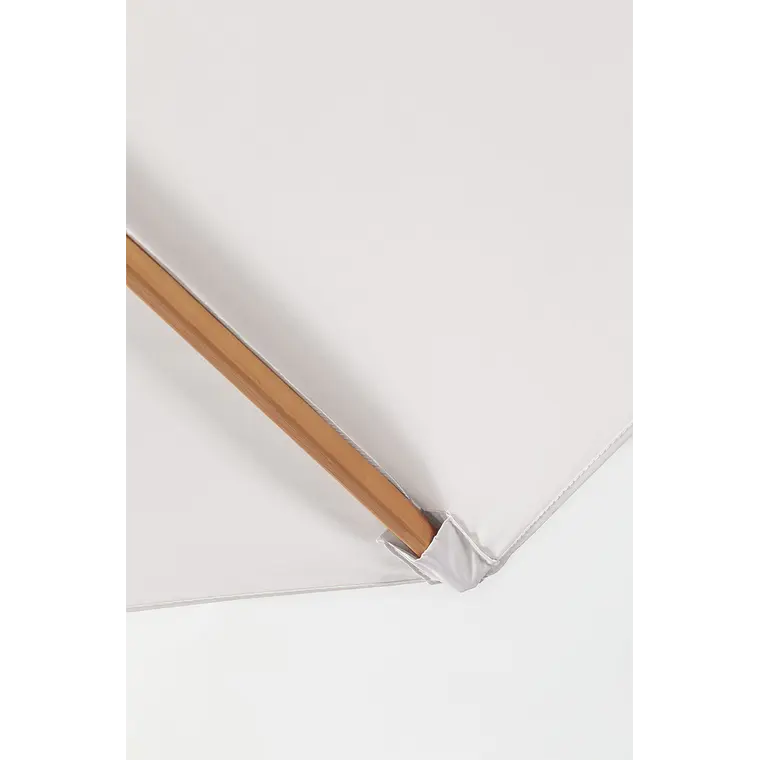 Sombrilla Ø290 cm en tela y madera Gara 5