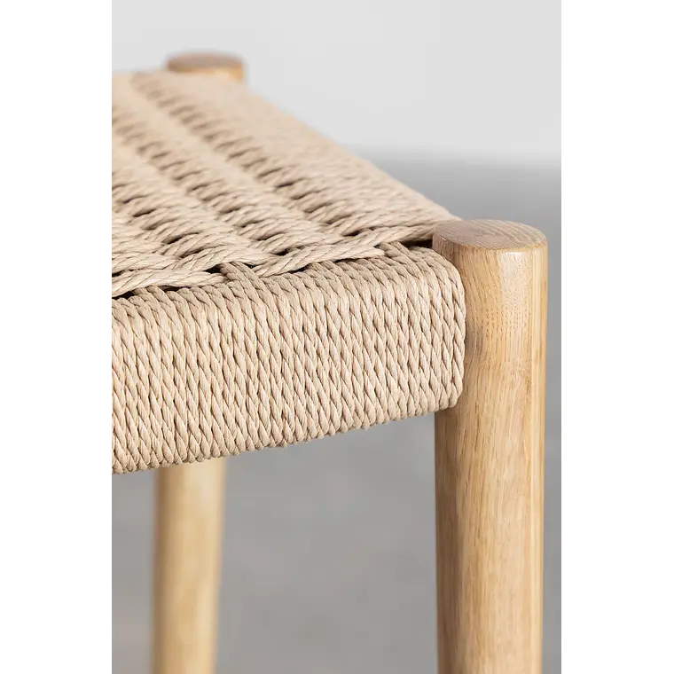 Taburete alto Evoeri en madera de roble 7