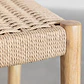 Taburete alto Evoeri en madera de roble - Miniatura 7