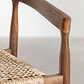 Taburete alto Wenena en madera de teca - Miniatura 5