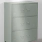 Taquilla de 6 puertas 80x40 cm en acero - Miniatura 3