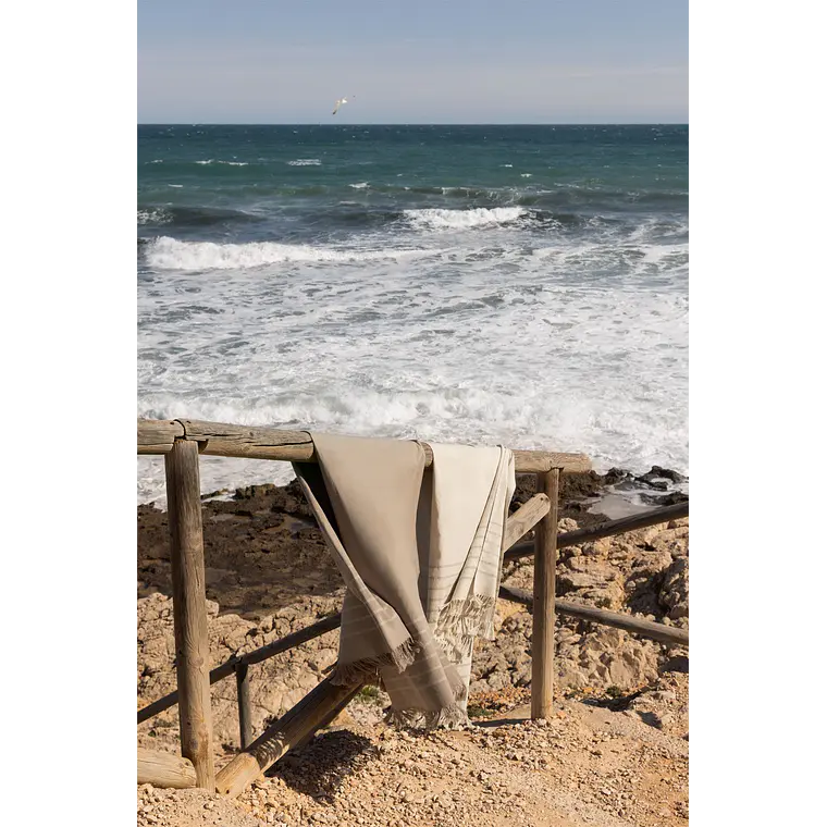 Toalla de playa en algodón Torina 12