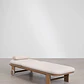 Tumbona reclinable en madera de acacia Elvora - Miniatura 5