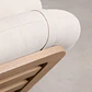 Tumbona reclinable en madera de acacia Elvora - Miniatura 10