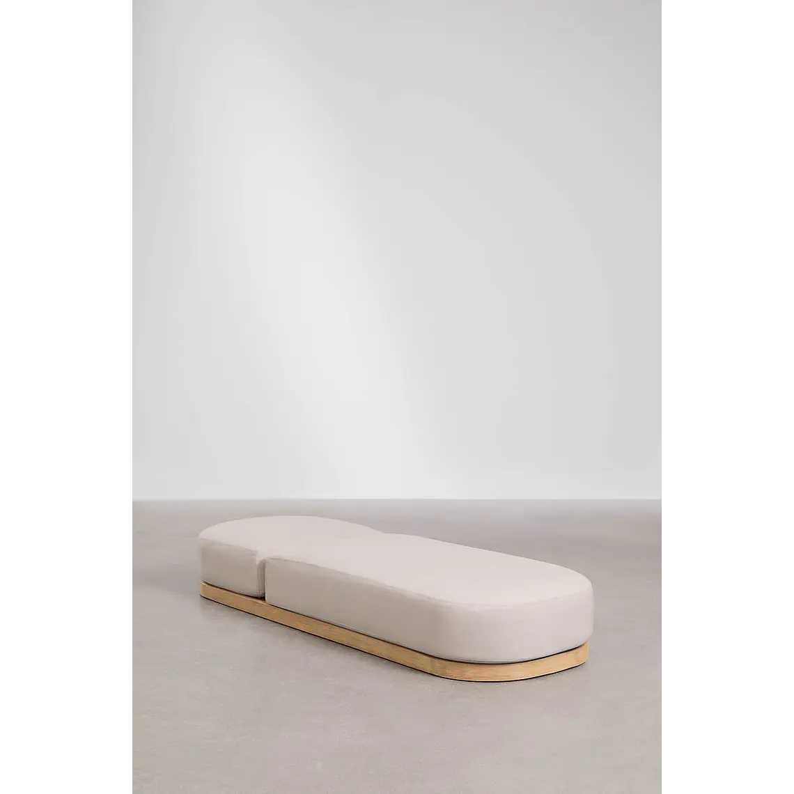 Tumbona reclinable en madera de acacia Fioreva 5