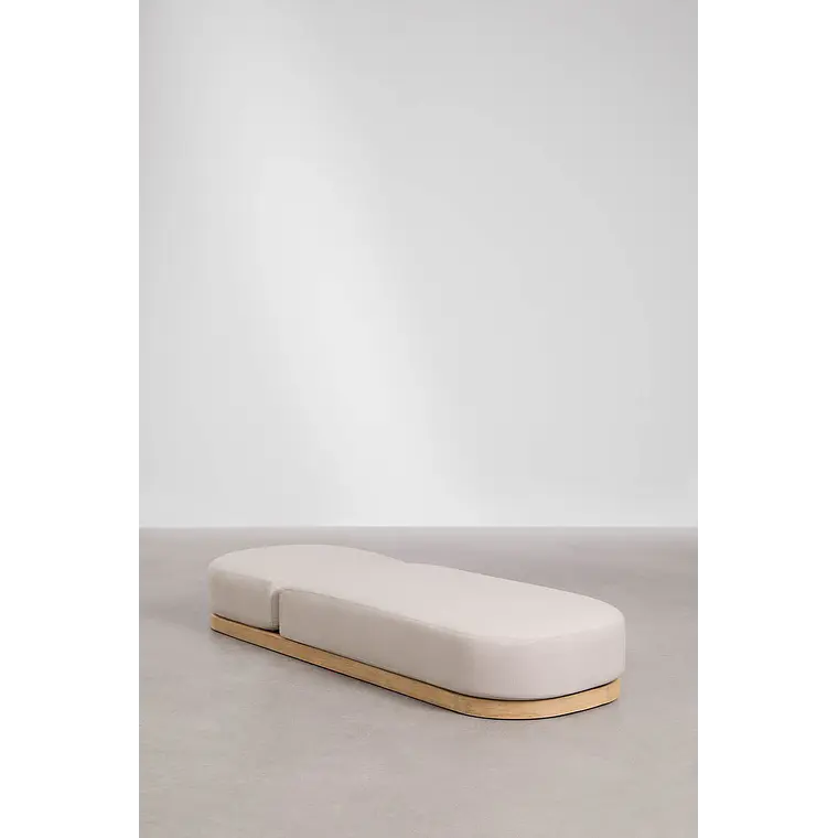 Tumbona reclinable en madera de acacia Fioreva 5