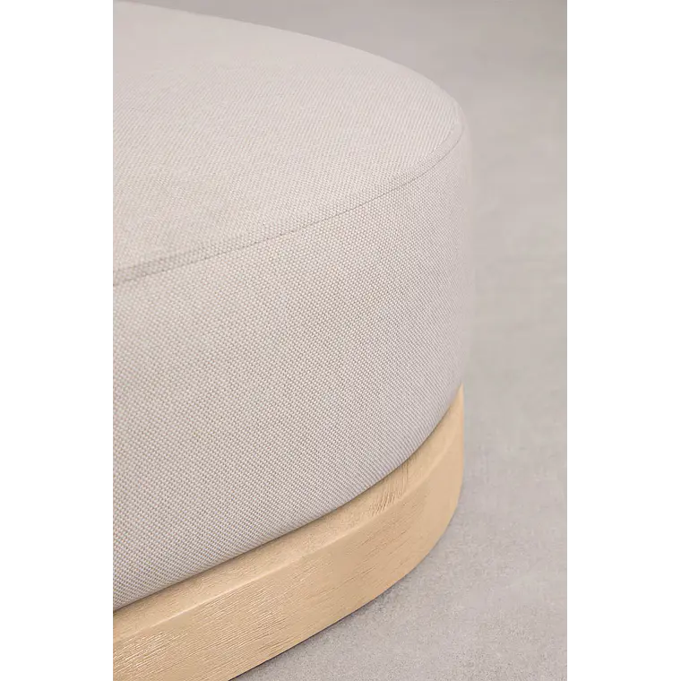 Tumbona reclinable en madera de acacia Fioreva 9