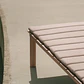 Tumbona reclinable en madera de acacia y acero Falora - Miniatura 3