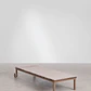 Tumbona reclinable en madera de acacia y acero Falora - Miniatura 5