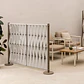 Biombo para jardín en aluminio y cuerda Savena - Miniatura 2