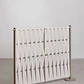 Biombo para jardín en aluminio y cuerda Savena - Miniatura 4