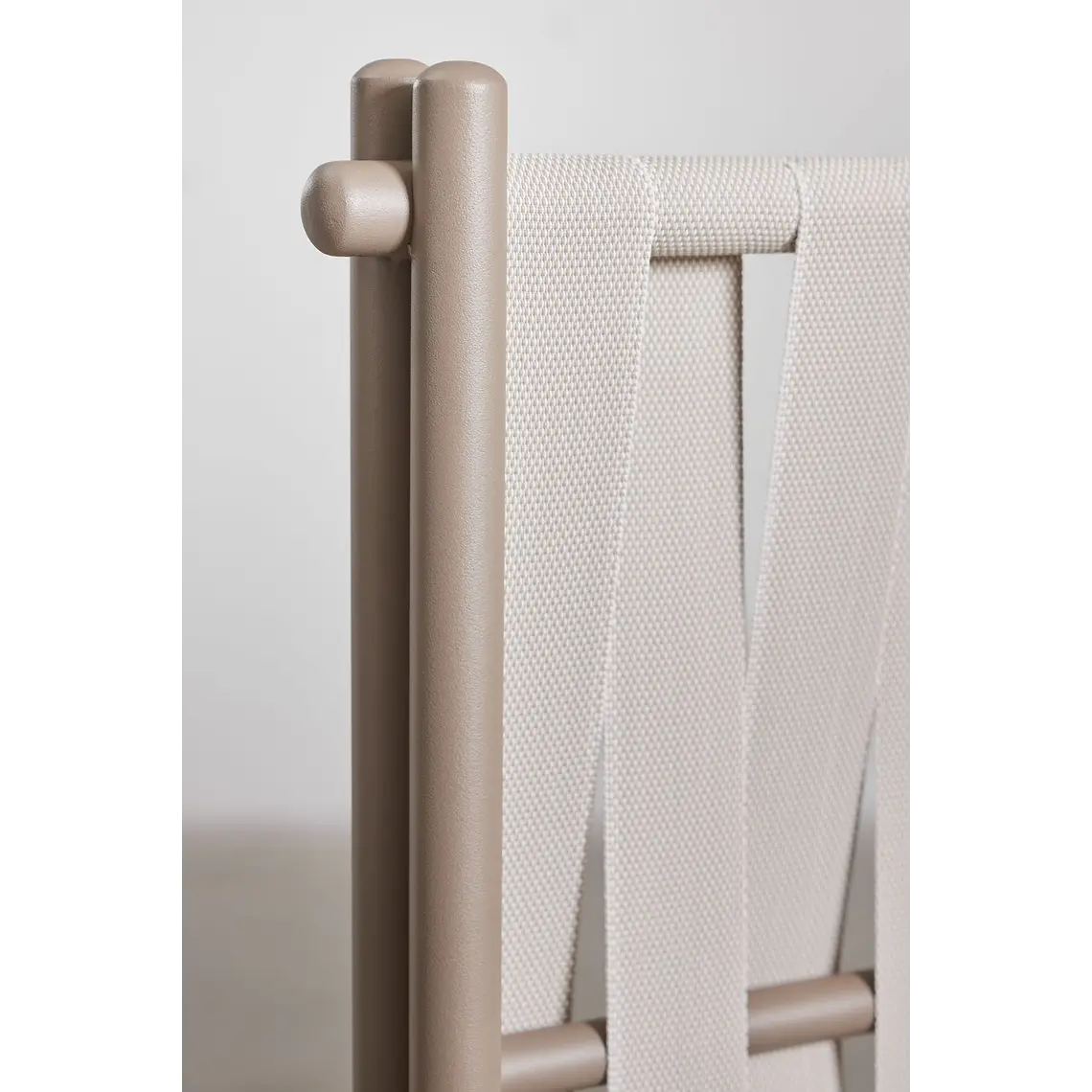 Biombo para jardín en aluminio y cuerda Savena 6