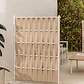 Biombo para jardín en aluminio y cuerda Savena - Miniatura 14
