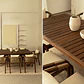 Conjunto de comedor Ariis en madera de acacia - Miniatura 1