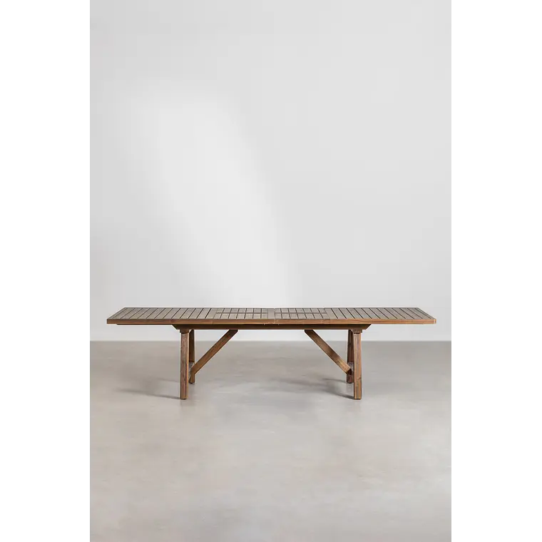 Conjunto de comedor Ariis en madera de acacia 6